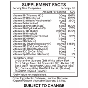 16B Vitamins Stress Complex