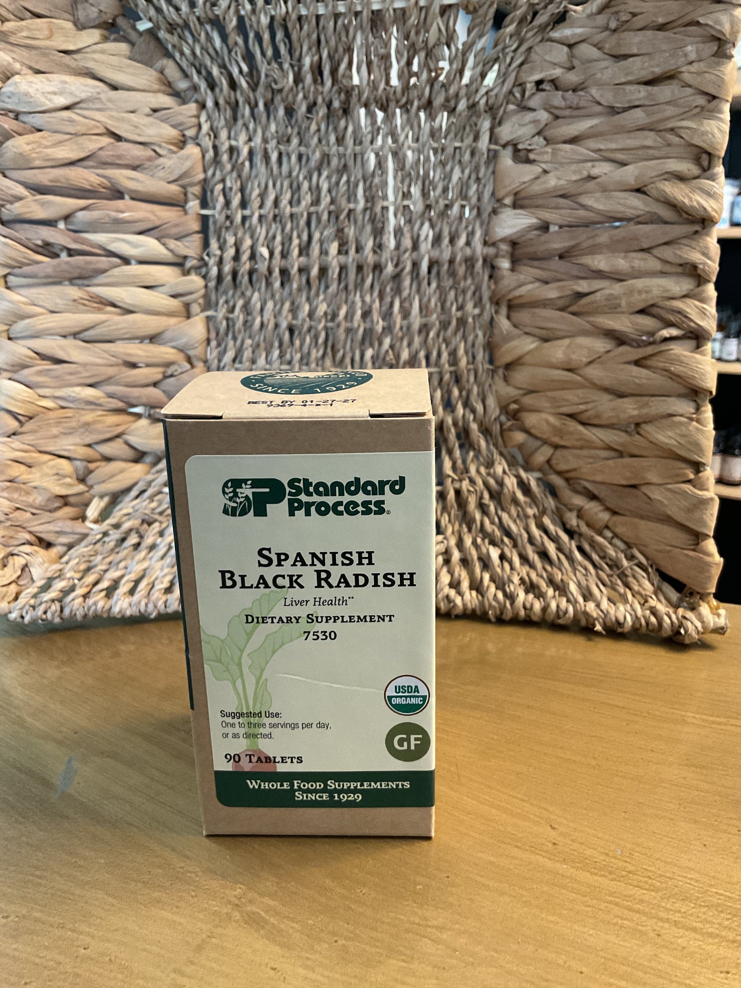 Spanish Black Radish 90 Count
