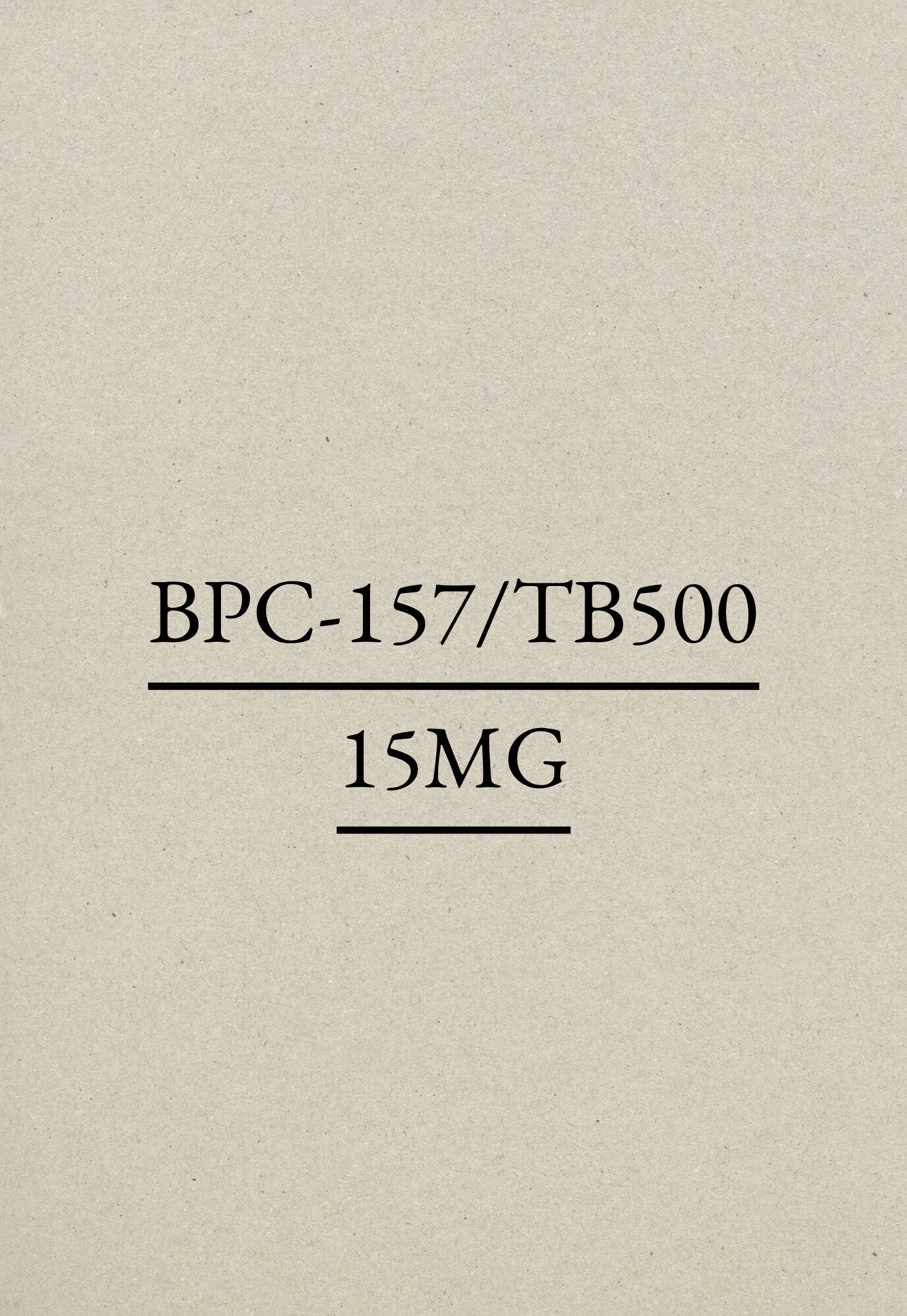 BPC-157/TB500 15mg