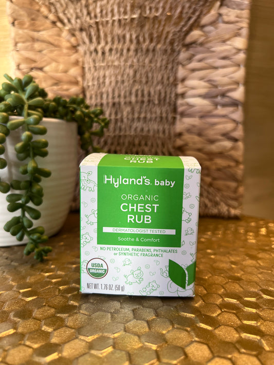 Organic Baby Chest Rub