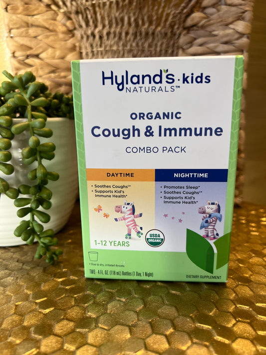 Organic Kid's Cough & Immune Combo Pack