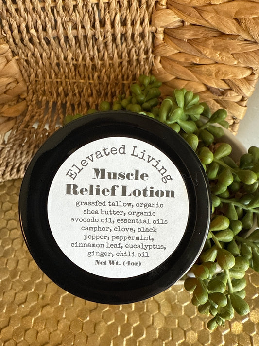 Muscle Relief Tallow Lotion