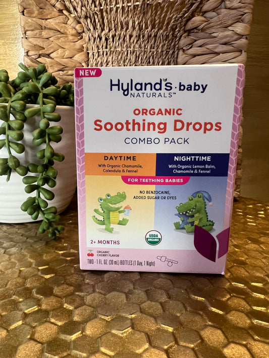 Organic Baby Soothing Drops Combo Pack