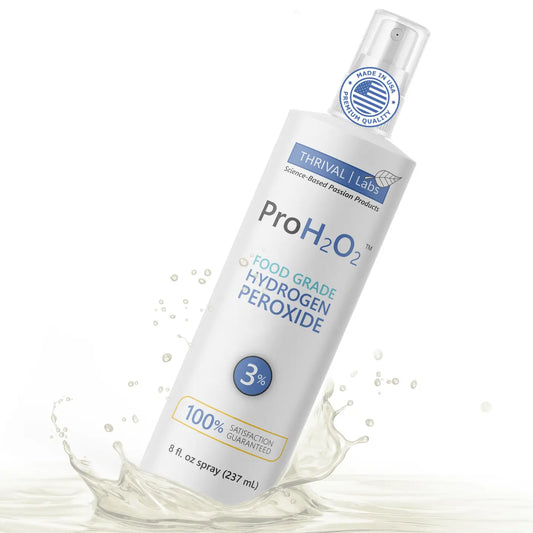 ProH2O2 Food Grade Hydrogen Peroxide 8oz
