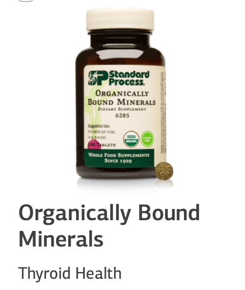 Organically Bound Minerals